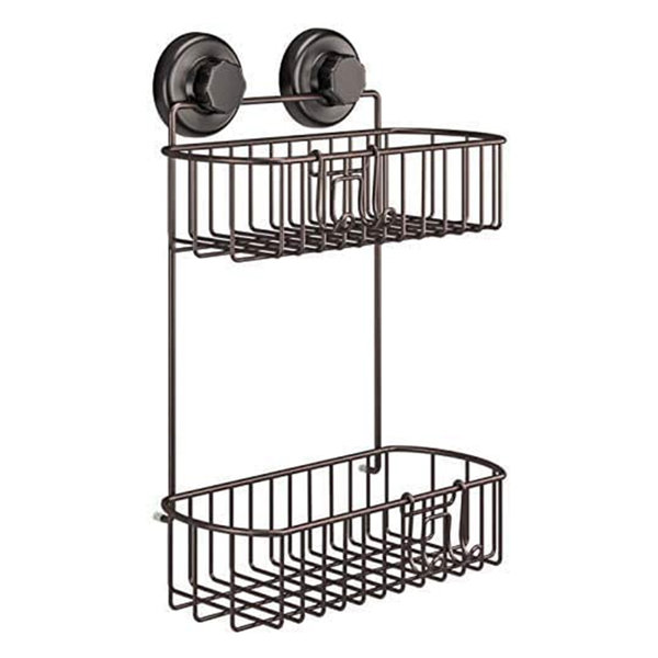 Rebrilliant Mahak Suction Stainless Steel Shower Caddy Wayfair
